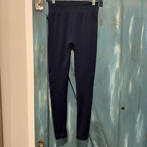 Navy stretchy lightweight leggings